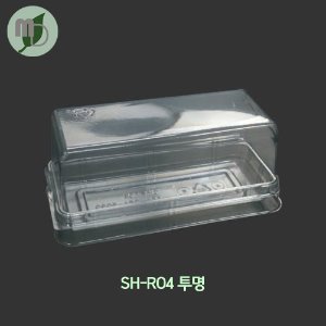 다쿠아즈/뚱카롱케이스 SH-RO4 투명 100개/1박스(1600개)
